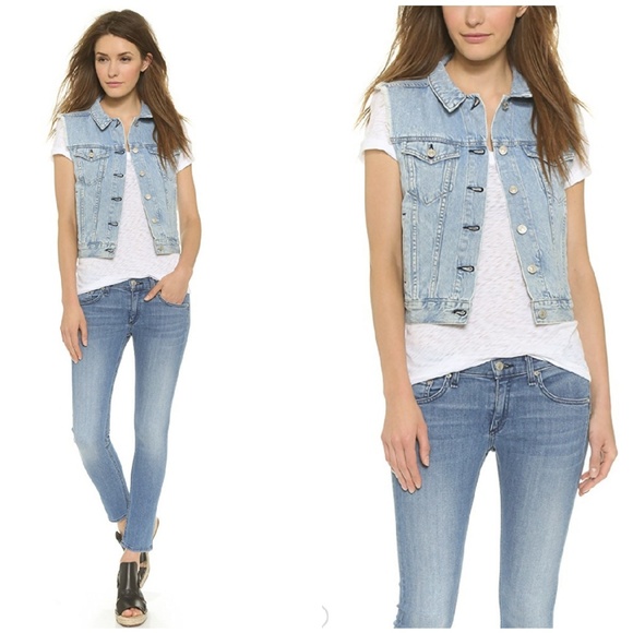 rag and bone denim vest